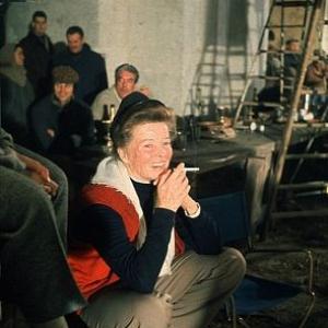 7222246 Katharine Hepburn on the set of Lion In Winter 1967  1978 Bob Willoughby MPTV