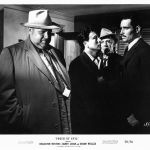 Still of Charlton Heston and Orson Welles in Touch of Evil (1958)