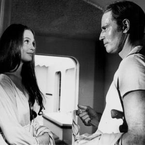 Still of Charlton Heston and Leigh TaylorYoung in Soylent Green 1973
