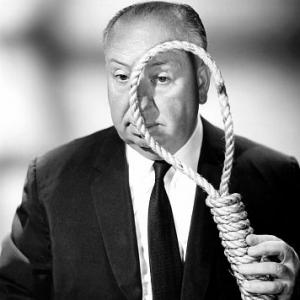 Alfred Hitchcock, late 1950's.