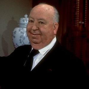 Alfred Hitchcock, c. 1977.