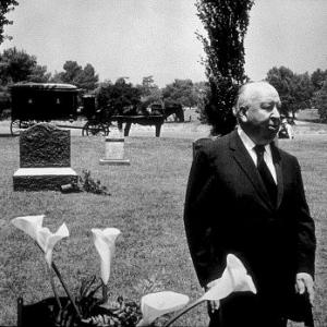 Family Plot Director Alfred Hitchcock on the set 1976 Universal Pictures