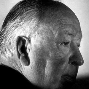 Alfred Hitchcock, c. 1975.