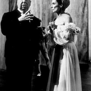 Torn Curtain Director Alfred Hitchcock on set 1966 Universal