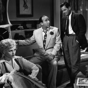Still of William Holden Broderick Crawford and Judy Holliday in Born Yesterday 1950