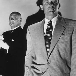 Sunset Boulevard Eric Von Stroheim and William Holden 1950 Paramount