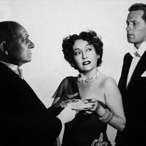 Sunset Boulevard Erich Von Stroheim Gloria Swanson and William Holden 1950 Paramount  MPTV