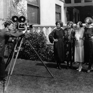 Buster Keaton, Norma Talmadge, Peg Talmadge, Natalie Talmadge, Constance Talmadge Circa 1920