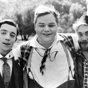 Fatty Arbuckle and Buster Keaton c. 1917