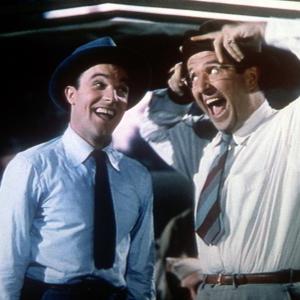 Still of Gene Kelly and Phil Silvers in Cover Girl (1944)