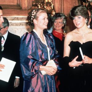 Grace Kelly, Prince Charles and Princess Diana