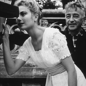 The Swan Grace Kelly and director Charles Windsor 1956 MGM  IV