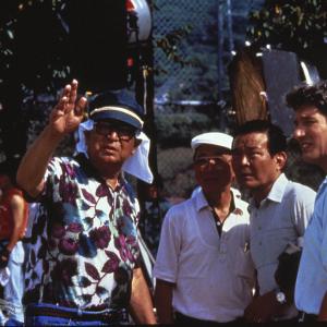 Akira Kurosawa and Richard Gere in Hachi-gatsu no kyôshikyoku (1991)