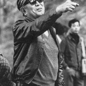 Akira Kurosawa famous japanese director circa 1975