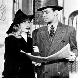 Still of Alan Ladd and Veronica Lake in The Glass Key (1942)