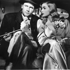 Still of Veronica Lake and Joel McCrea in Sullivan's Travels (1941)