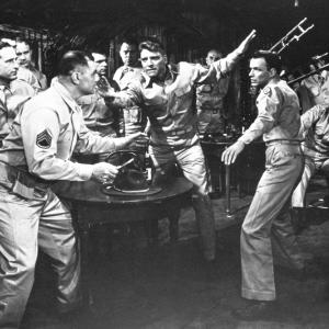 Still of Burt Lancaster, Frank Sinatra and Ernest Borgnine in From Here to Eternity (1953)