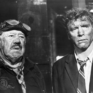 Still of Burt Lancaster and Michel Simon in The Train (1964)