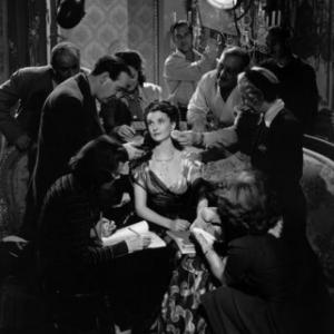 Vivien Leigh and troupe photographed by Robert Coburn. From 