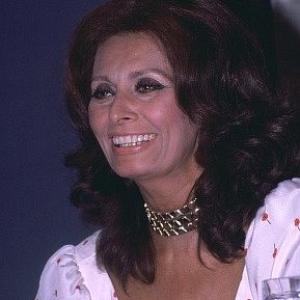 Sophia Loren, c. 1985.