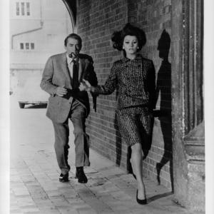 Still of Sophia Loren and Gregory Peck in Arabesque 1966