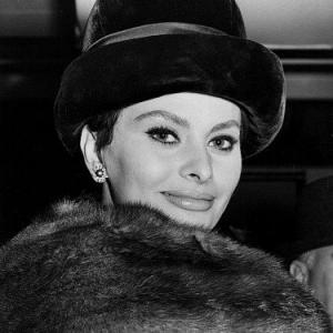 Sophia Loren, c. 1963.
