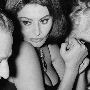 Sophia Loren at Lido Night Club 1961.