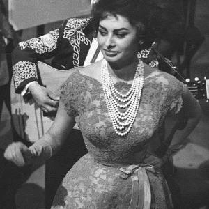 Sophia Loren in Los Angeles 1958