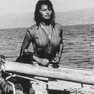Sophia Loren in Boy On A Dolphin 1957