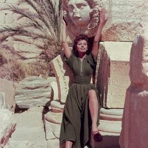 Sophia Loren for Legend Of The Lost 1957