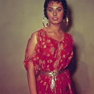 Sophia Loren for Legend Of The Lost 1957