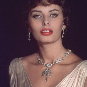 Sophia Loren, c. 1956.