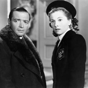Still of Joan Fontaine and Peter Lorre in The Constant Nymph (1943)