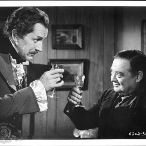 Still of Peter Lorre and Vincent Price in Tales of Terror (1962)