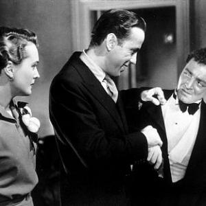 The Maltese Falcon Mary Astor Humphrey Bogart and Peter Lorre 1941 Warner Bros