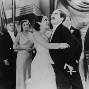 Still of Groucho Marx Chico Marx and Raquel Torres in Duck Soup 1933
