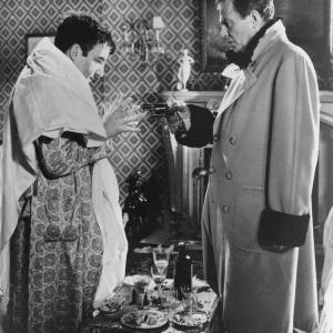 Still of James Mason and Peter Sellers in Lolita (1962)