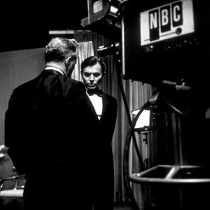 James Mason at NBC Studios in Hollywood, CA, 1955.