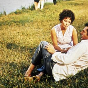Still of Sophia Loren and Marcello Mastroianni in I girasoli (1970)