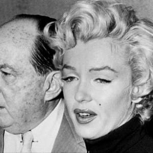 M. Monroe & Jerry Giesler during her split with Dimaggio. c. 1954