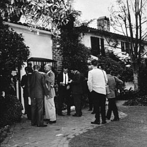 Monroe's house the day after her death 12305 5th Helena Dr. Brentwood CA. 8-5-62