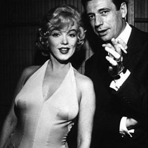 M Monroe  Yves Montand at a press party for Lets Make Love 1960 1978 David Sutton