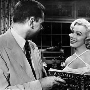 M Monroe and Tom Ewell in The Seven Year Itch  1955