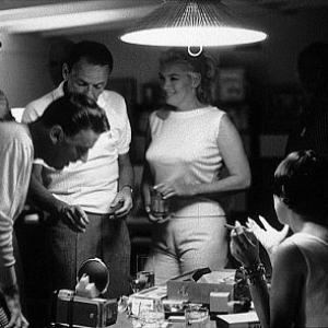 Frank Sinatra, M. Monroe, M. Britt, P. Kennedy, P. Lawford at their Santa Monica Home c. 1960 © 1978 Bernie Abramson