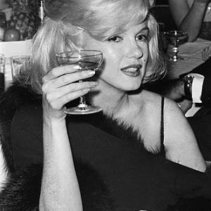 Marilyn Monroe at the Actors Studio Benefit held at Manhattans Roseland Ballroom 1961