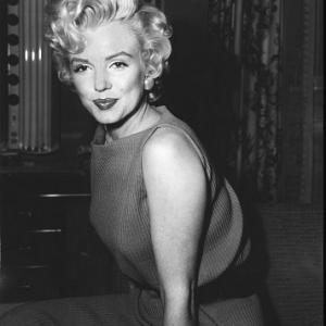 Marilyn Monroe during her return to work at Twentieth Century Fox, 4/15/54.
