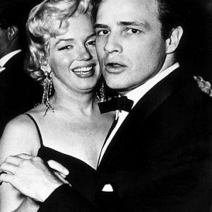 Marilyn Monroe dancing with Marlon Brando C. 1953 *MP*