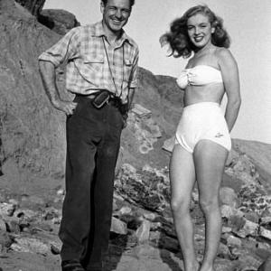 Norma Jean Dougherty aka Marilyn Monroe  and Richard Miller 1946