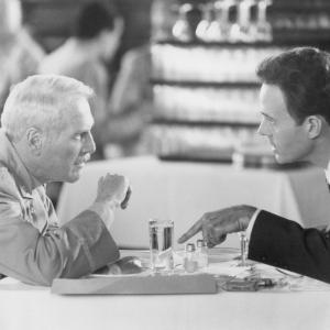 Still of Paul Newman and Dwight Schultz in Fat Man and Little Boy 1989