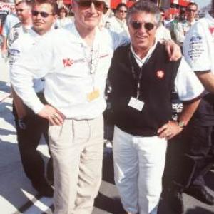Paul Newman and Mario Andretti